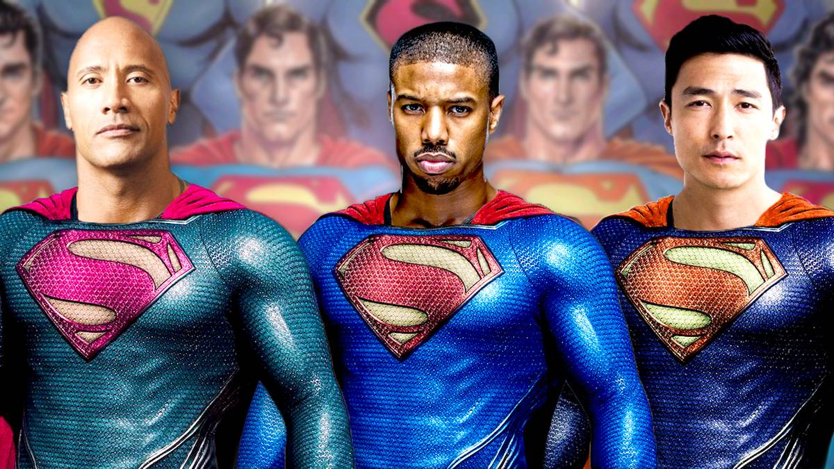 rock michael B jordan superman white