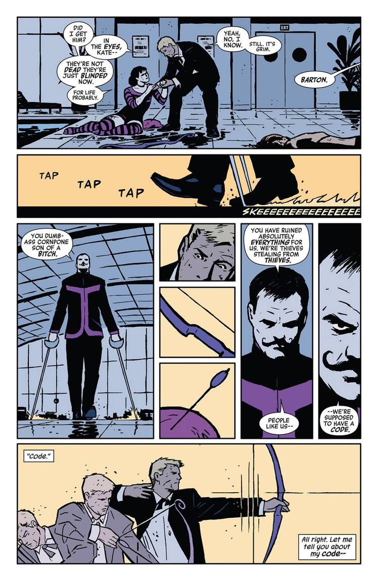 What Is Hawkeye's Code When It Comes to Killing?