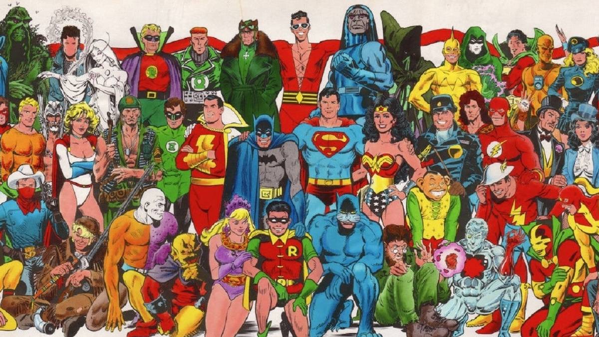 Celebrating the History of the DC Universe Jam Poster