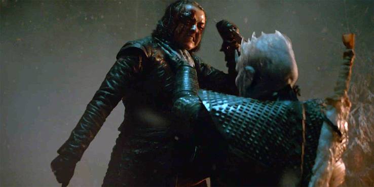 Image result for arya stabs night king