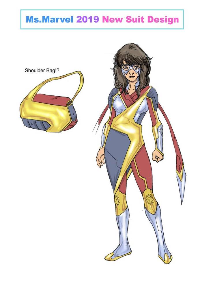 Ms. Marvel - Kamala Khan ganha um novo traje em nova edição 48 kamala new suit revision
