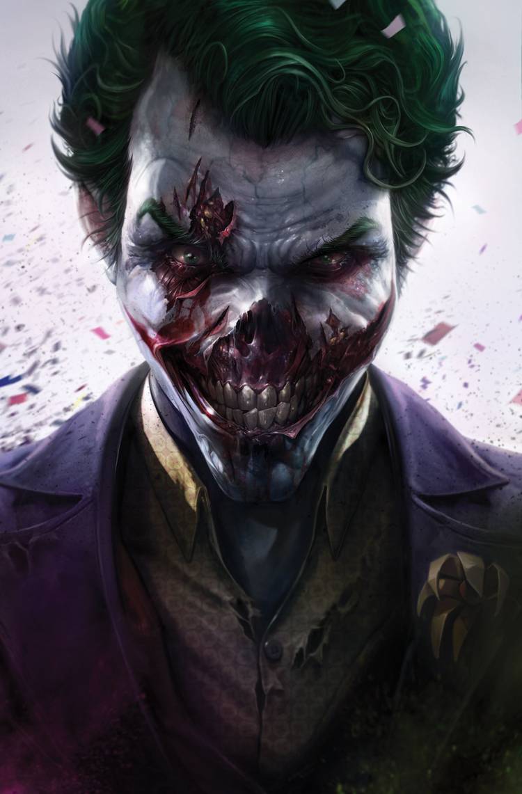 DCeased #4 Variant Introduces Chilling Zombie Joker