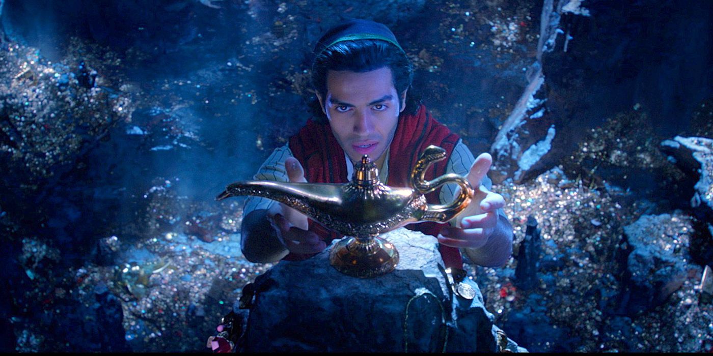 劇団四季Aladdinアラジン ランプ CAVE OF WONDERS LAMP Aladdin Cave of Wonders Nightlight Table Lamp Blue – BrickSeek