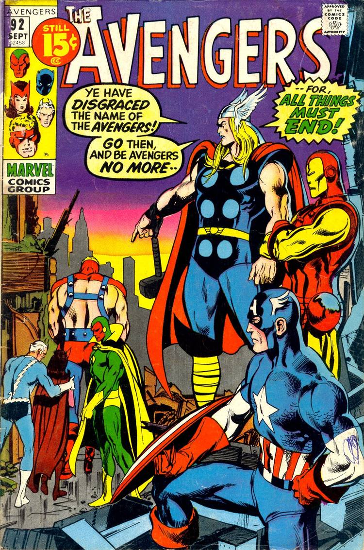 When Were Cap, Iron Man And Thor First Referred To As The 