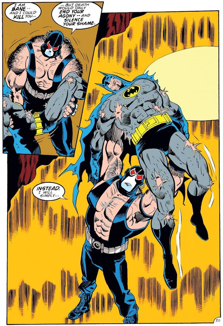 Sagging Batman How Did Batman Heal His Broken Back in the Comics?