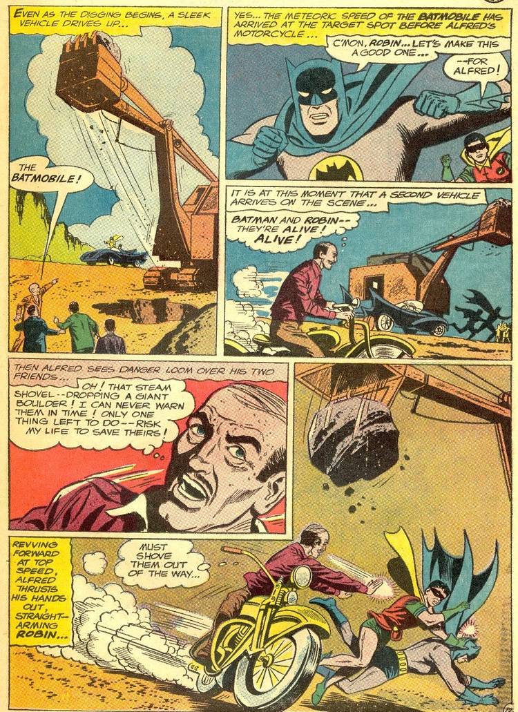 How the Batman TV Series Brought Alfred Back To Life in 1966