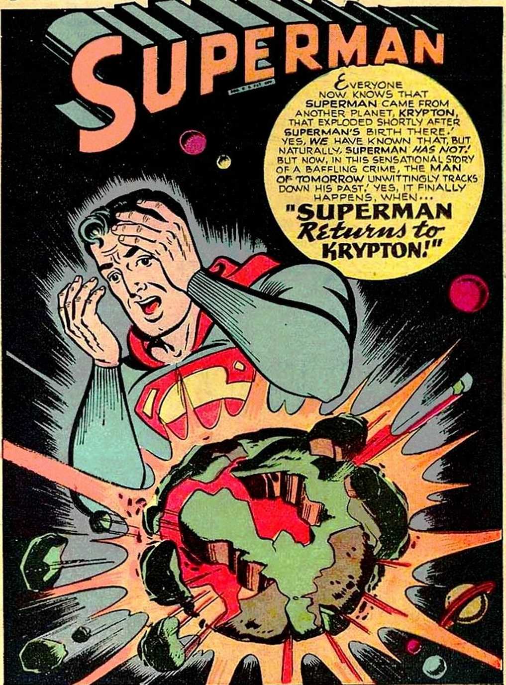 Superman Beginning 75 Years Ago, Superman Learned His Origin for the First Time