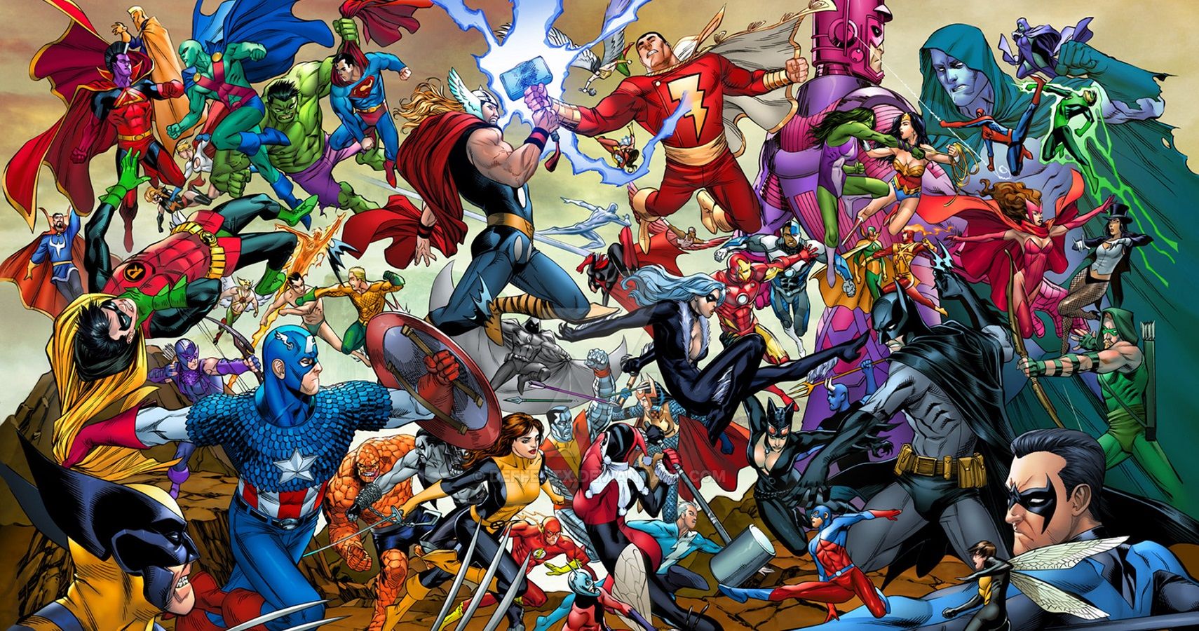 10 Dc Vs Marvel Fights Everyone Forgot About Cbr 8171