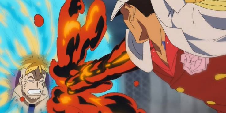 One Piece Wallpaper One Piece Luffy Father Revealed At The Marineford Episode