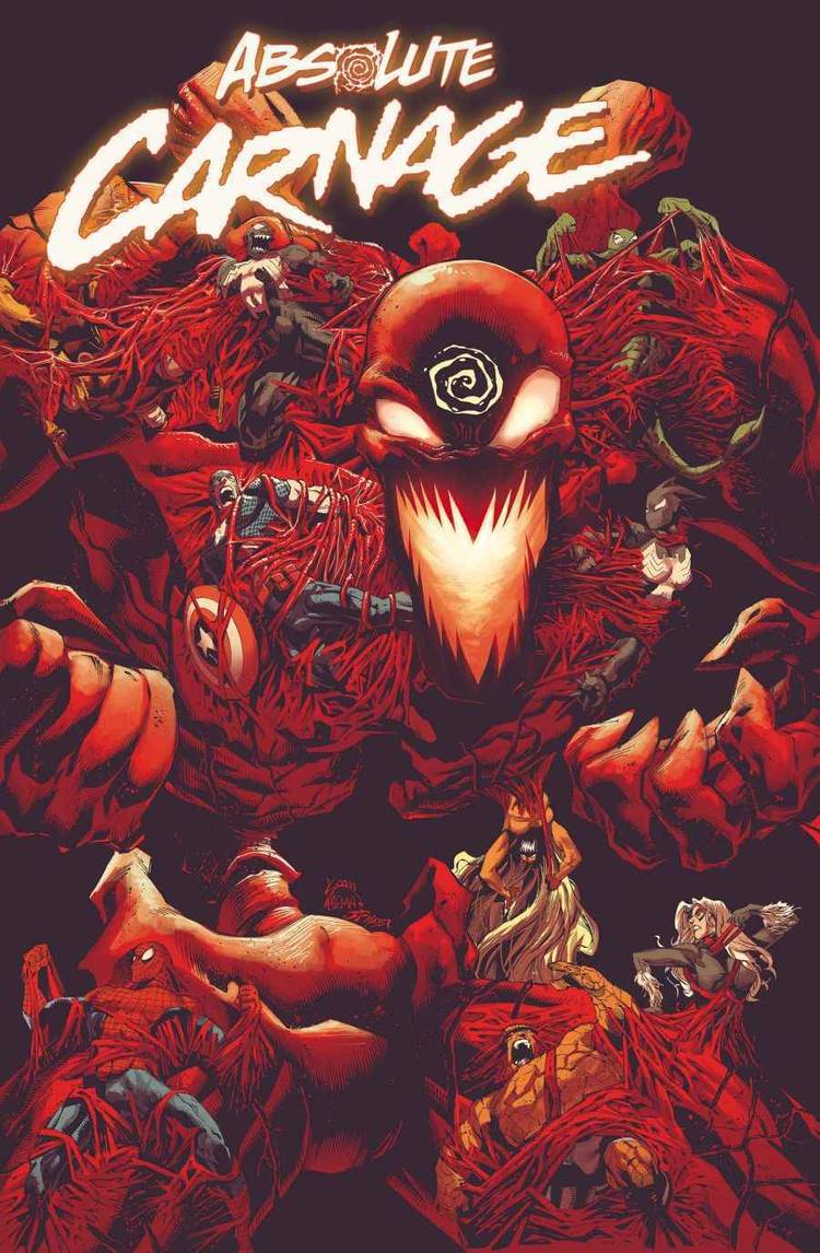 Absolute Carnage Covers Target Avengers, Ghost Rider & Miles Morales