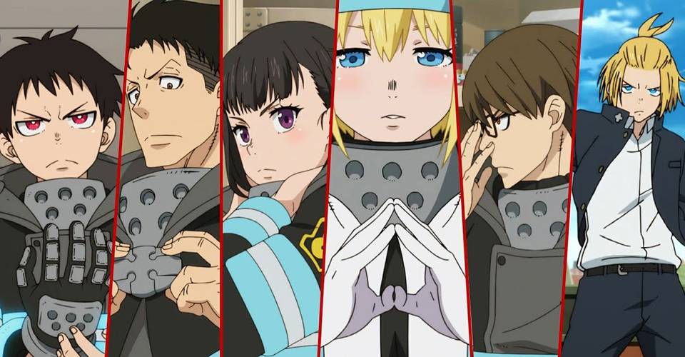 10 Best Characters In Fire Force Ranked Cbr 10 Best Characters In Fire Force Ranked Cbr