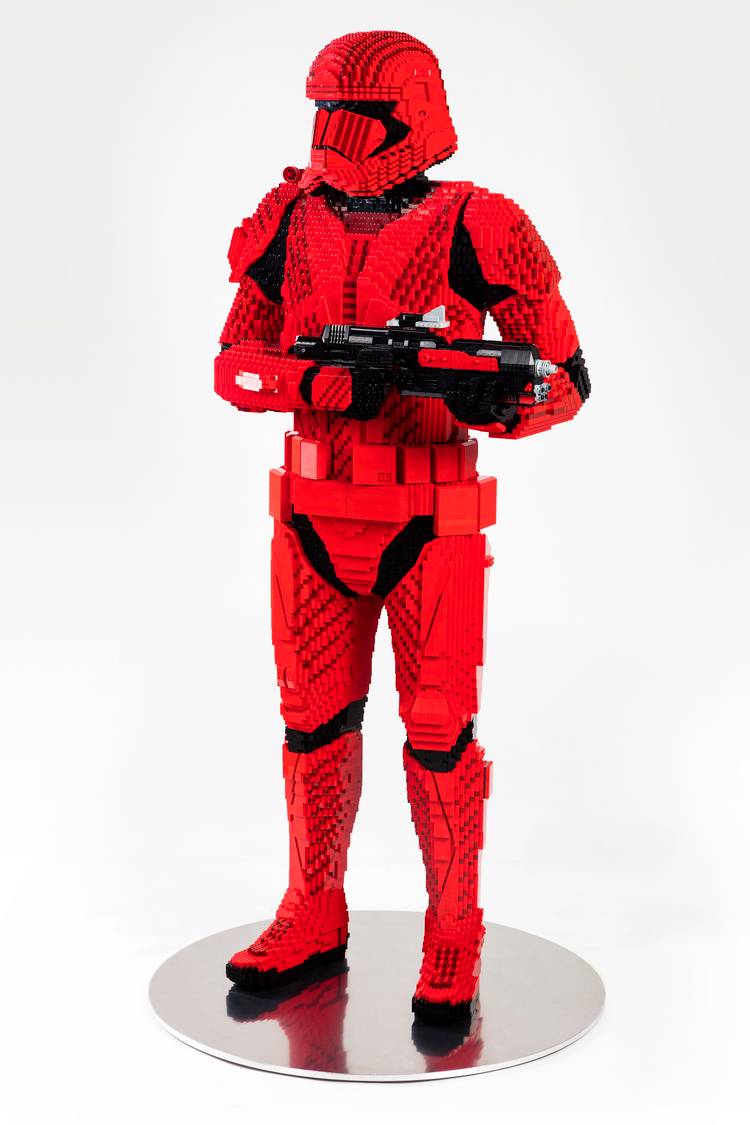 Star Wars: The Rise of Skywalker Life-Size LEGO SDCC-Exclusive