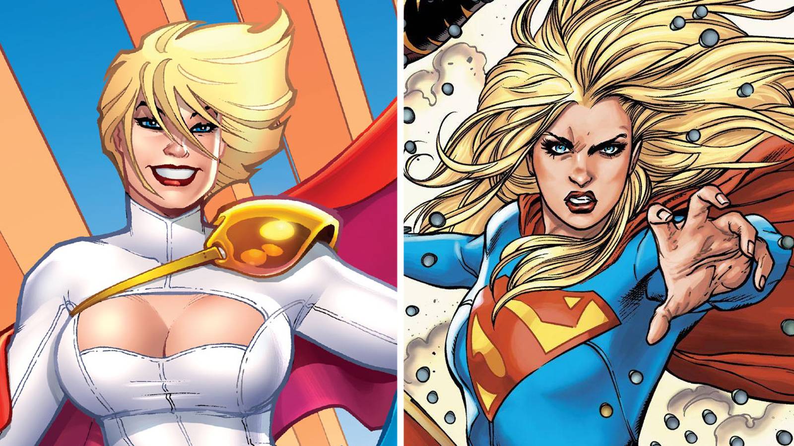 Supergirl Power Girl Difference