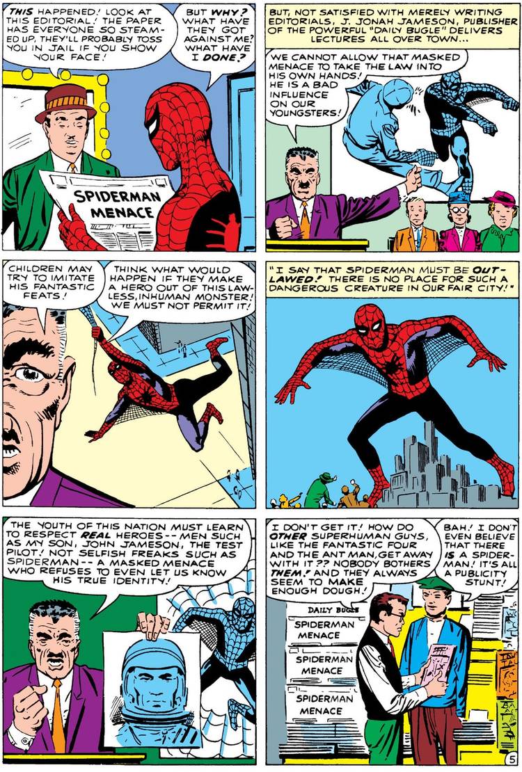 Soiser Why Does J. Jonah Jameson Hate Spider-Man?