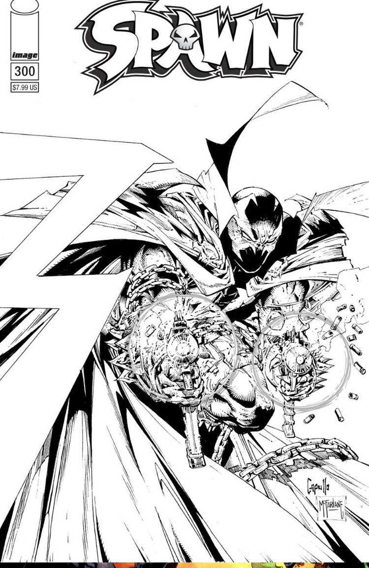 Spawn - Image Debuts McFarlane, Capullo Covers for #300