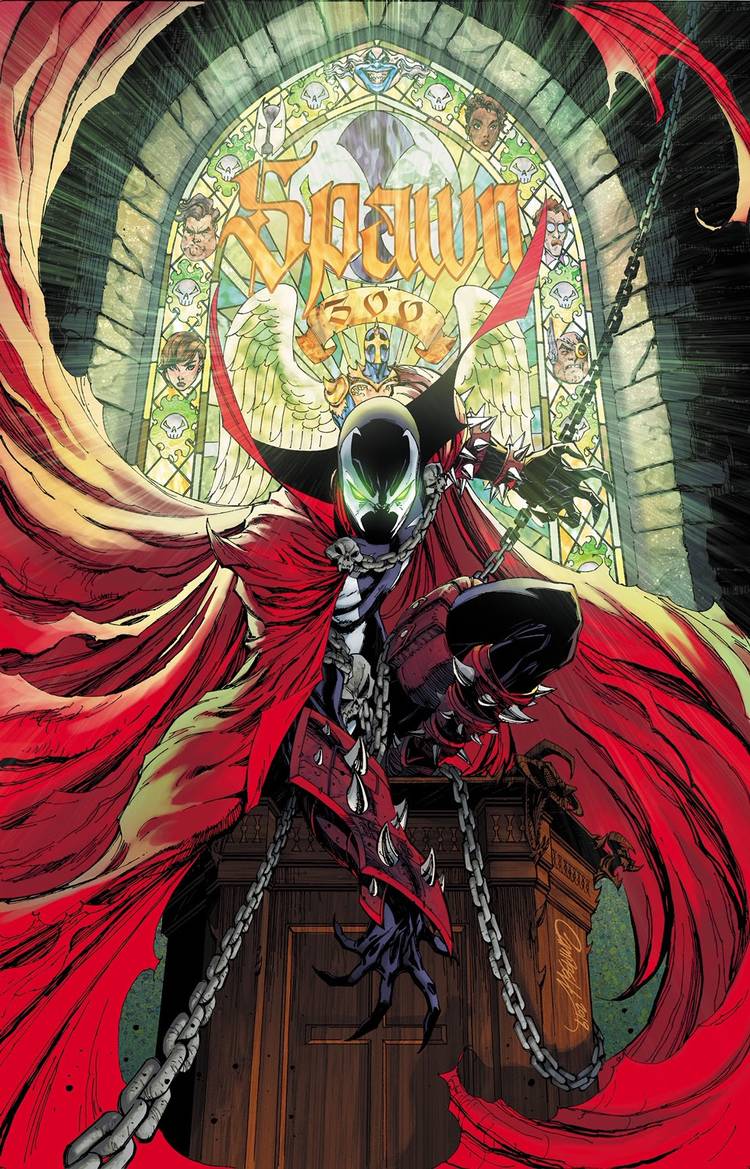Spawn #300: Image Comics Unveils J. Scott Campbell Cover