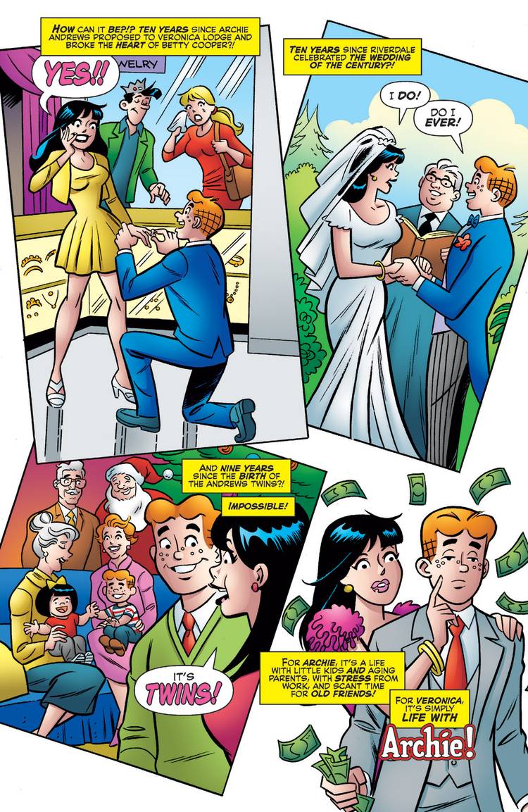 Archie: The Married Life Celebrates 10 Years of Marriage to Betty ...