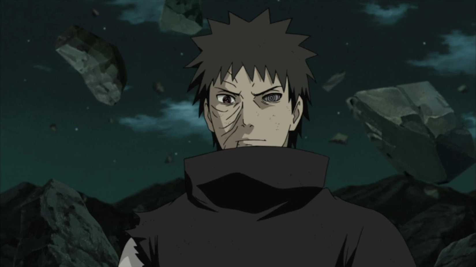 Obito Uchiha during the Fourth Ninja War in Naruto: Shippuden