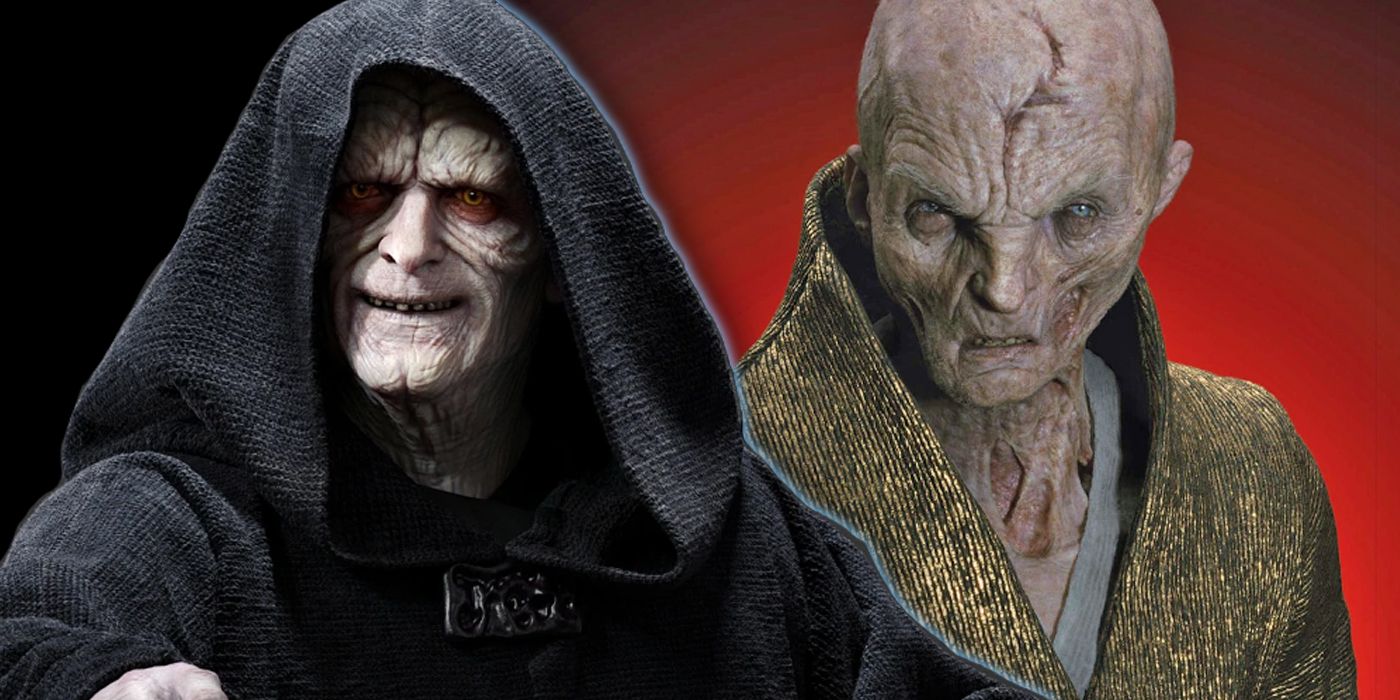 does the emperor take orders from supreme commander snoke