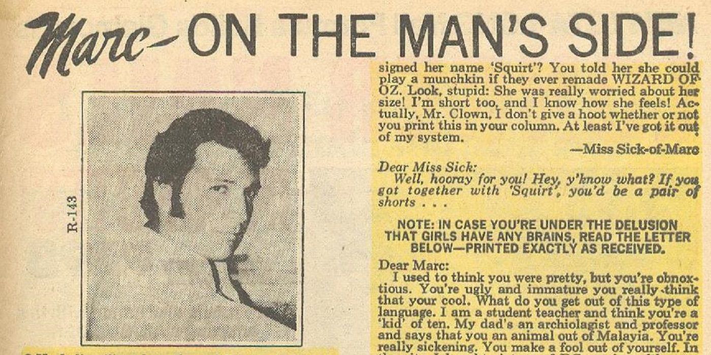 The True Identity of the Controversial 'Marc -- On the Man's Side'!