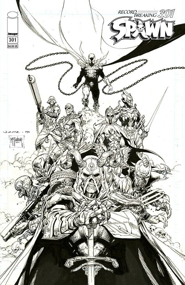 Spawn #301 Variants From Ross, Mattina, Alexander and Opena, Revealed