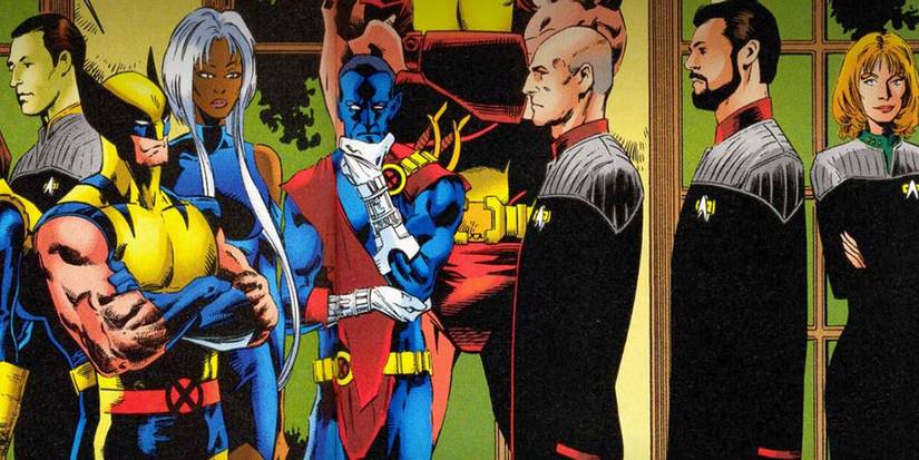 X-Men and Star Trek: The Next Generation Had the '90s Weirdest Crossovers