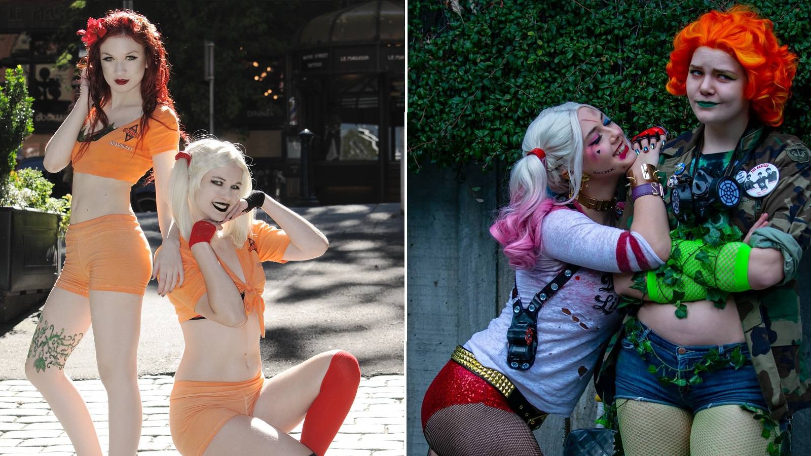 10 Awesome Harley Quinn & Poison Ivy Cosplay Duos