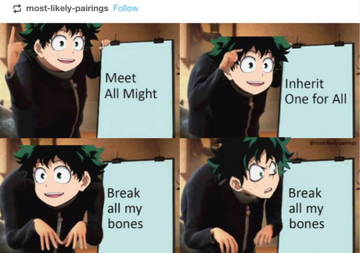 10 Hilarious My Hero Academia Deku Memes Only True Fans Will