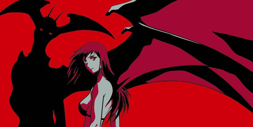Jun's shadow becomes Devil Lady in Devil Lady.
