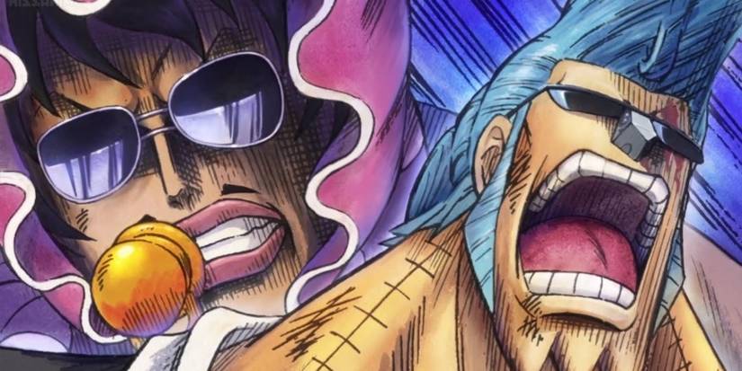 franky yelling in one piece