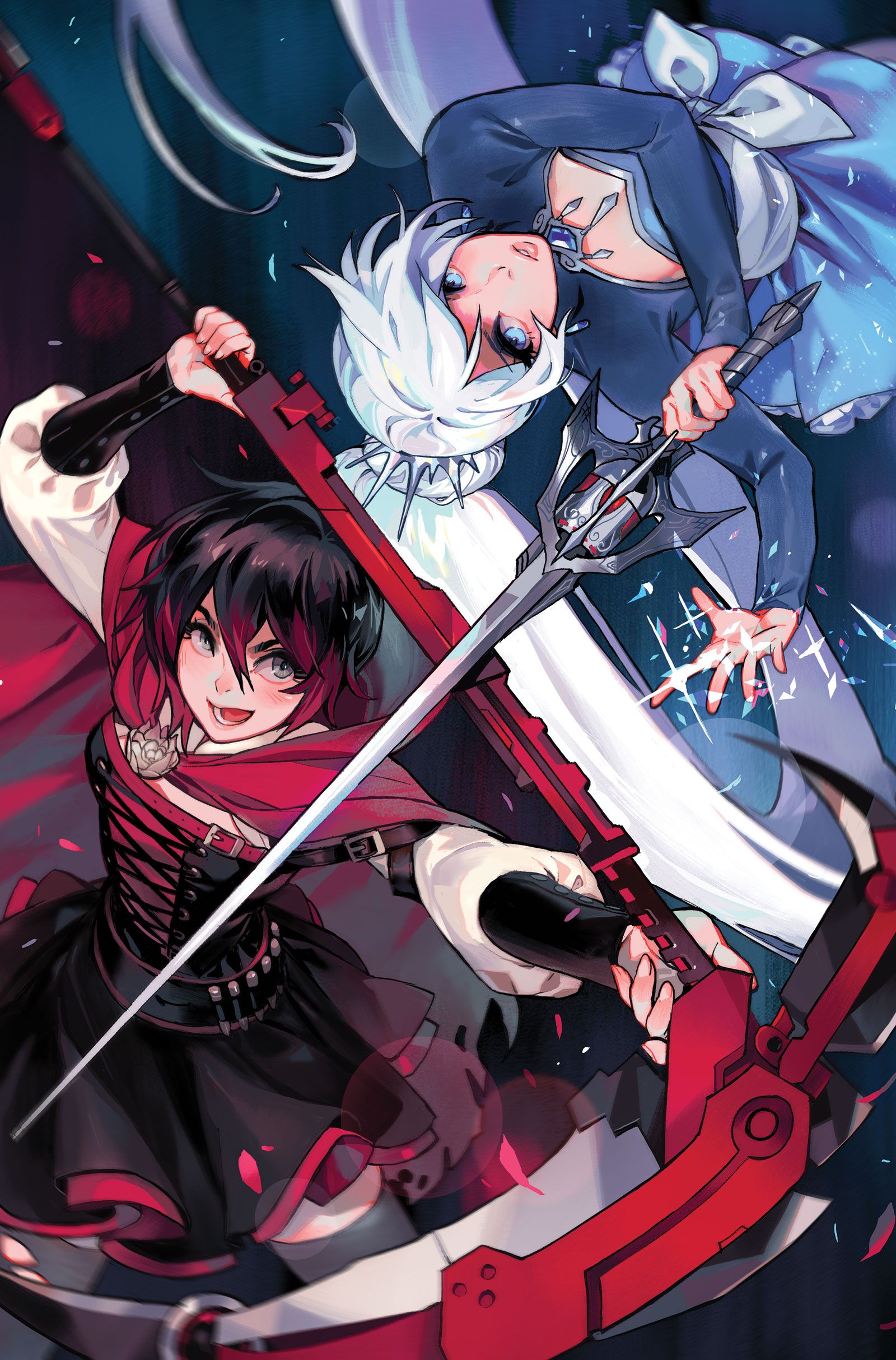 Artgerm Draws Weiss Schnee for RWBY #3 Variant Cover Artgerm Draws Weiss Schnee for RWBY #3 Variant Cover