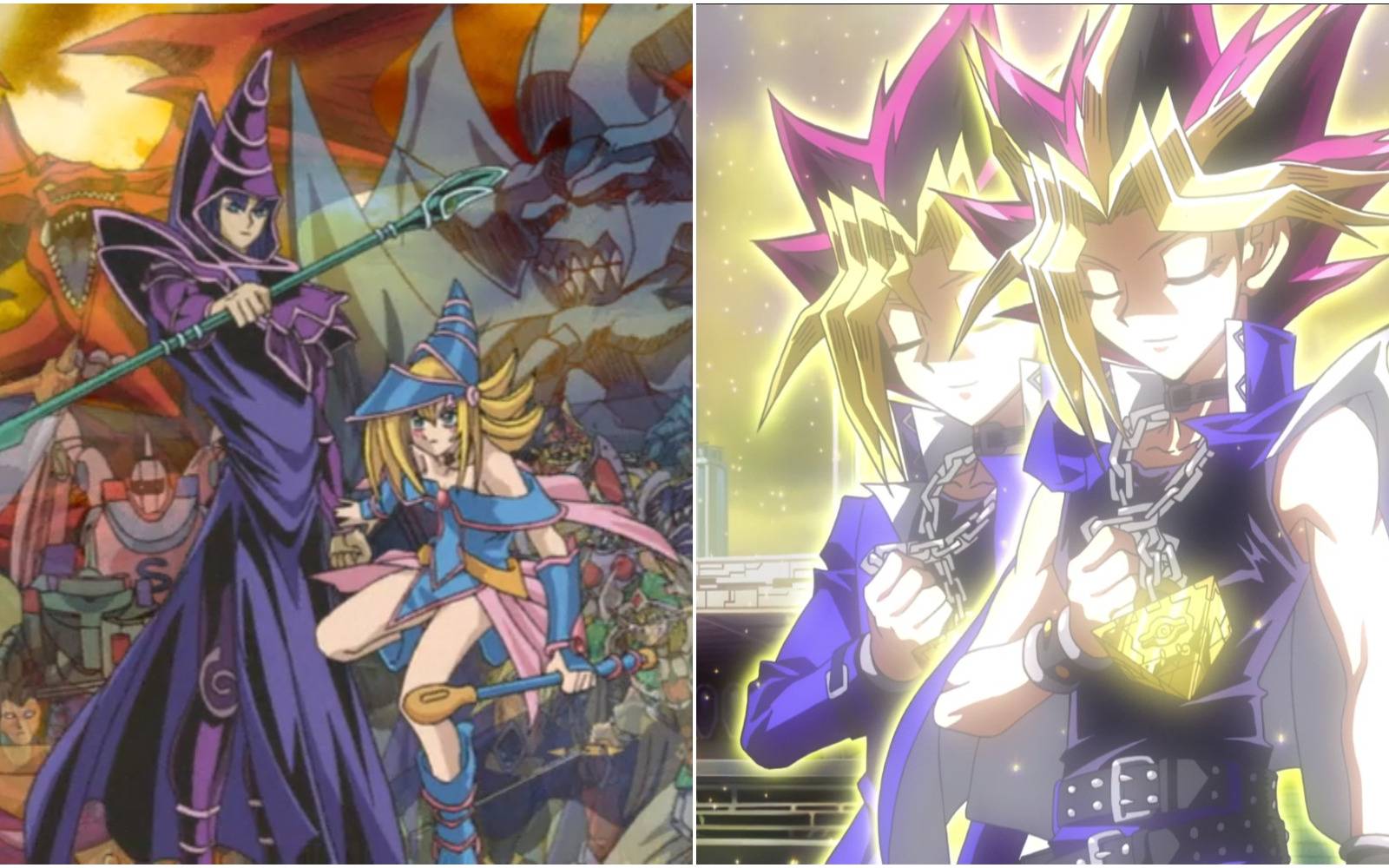yugioh atem card Playmat/XL Mousepad | Pharoah from Yu-Gi-Oh (YGO) Yu-Gi-Oh! Black Magician Girl Trekker