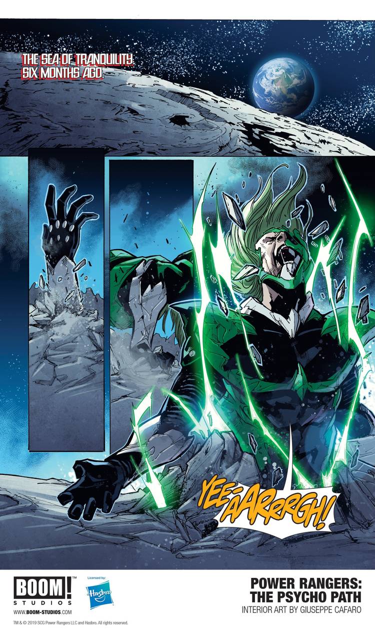 BOOM! Reveals First Look at Power Rangers: The Psycho Path