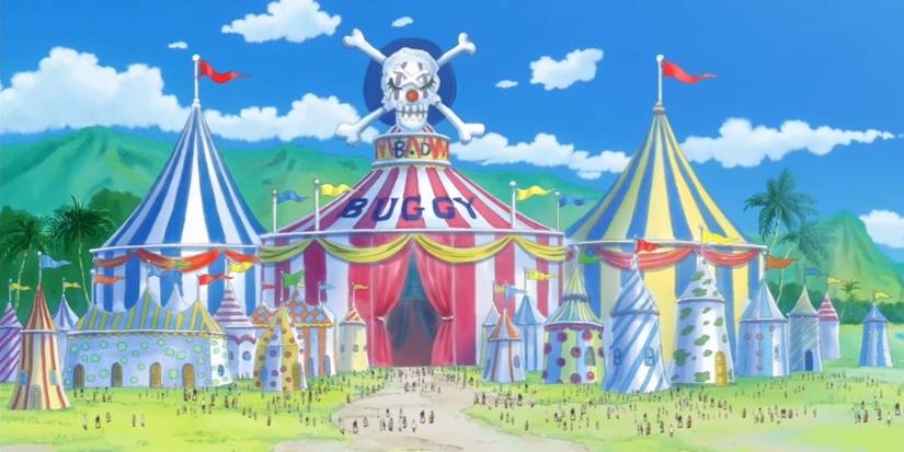 Le carnaval de Buggy dans One Piece