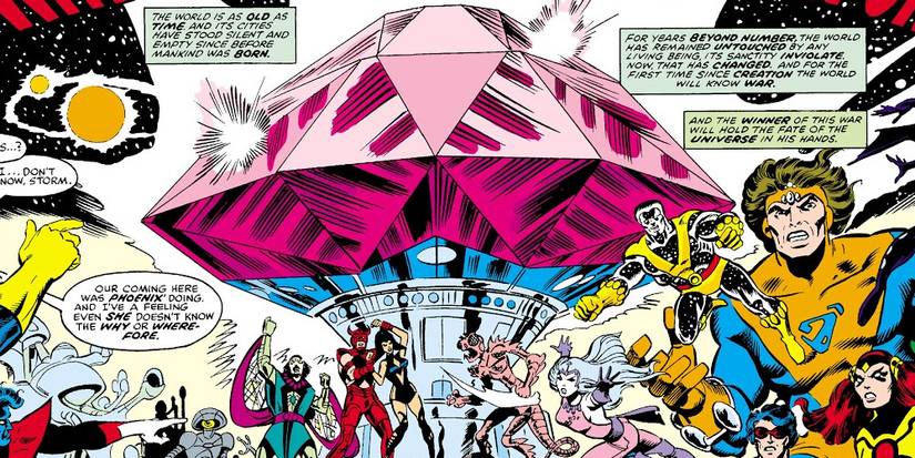 Mkraan Crystal From Uncanny X-Men