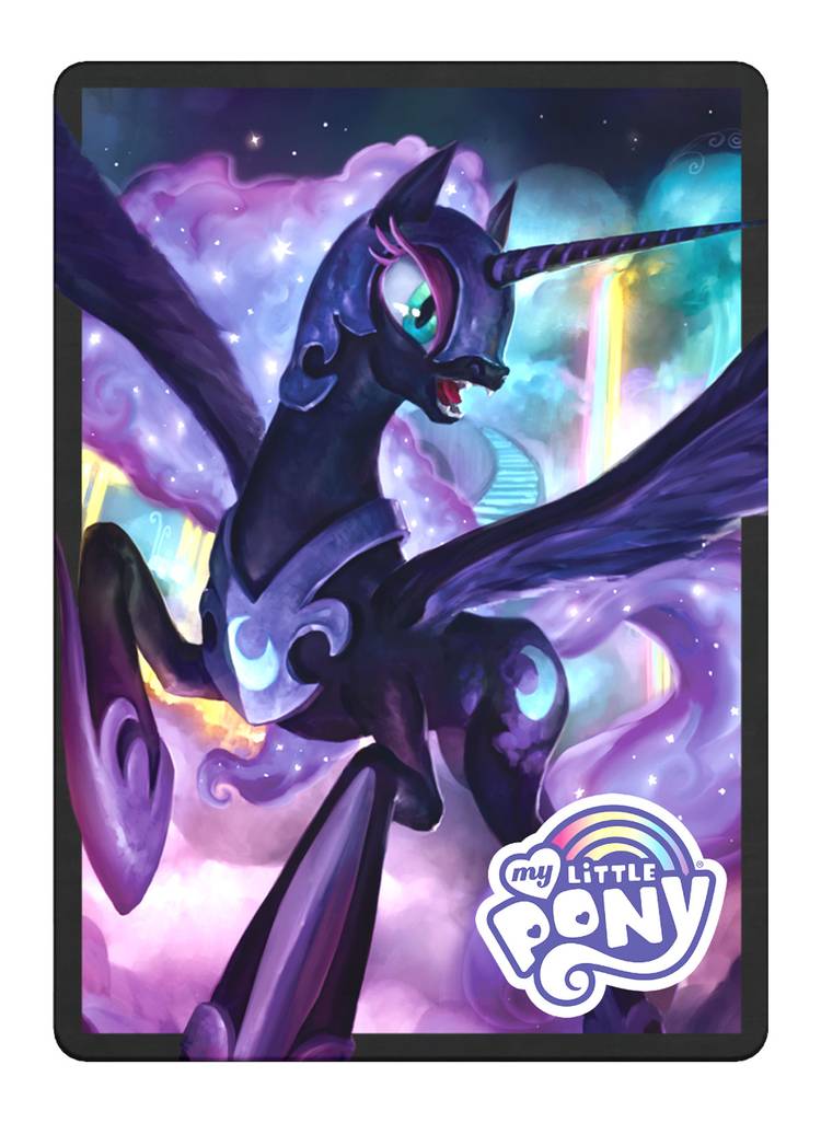 princess luna mtg card Friendship is Magic: The Gathering Goes My