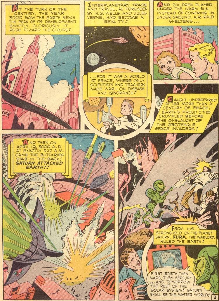 Look Back: The Batman of the Future Leads a Revolt Against Alien Invaders