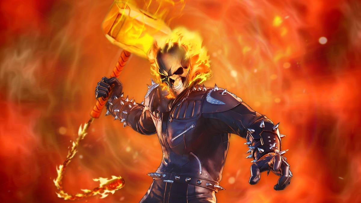 Ghost Rider's Hell Hammer is Way Bigger Than Thor's Mjolnir