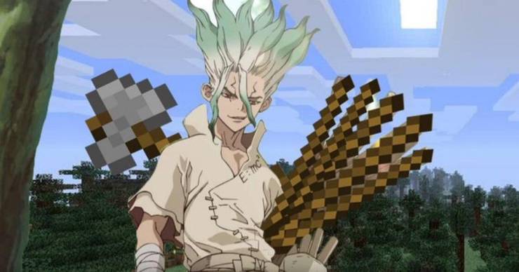 Dr Stone Suika The Beyblade Watermelon Youtube