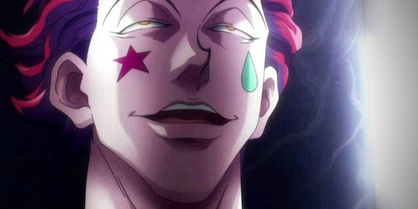 Bioworld Hunter X Hunter Hisoka Tri-fold Wallet - Anime Wallet With Removable Chain, Snap Closure