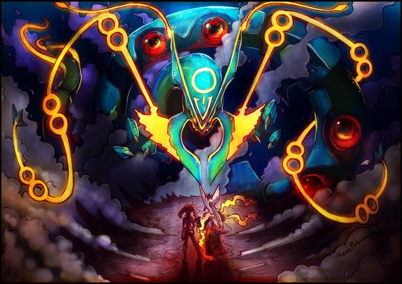 Legendary Pokemon Ray Pokémon: 10 Pieces Of Legendary Pokémon Art We Absolutely Adore