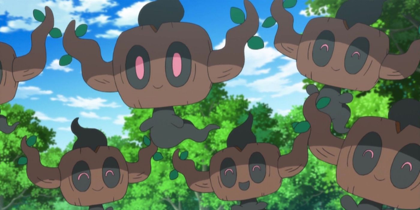 Phantump Herd Pokemon Anime