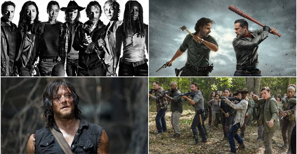 The Walking Dead The Hardest Hitting Fight Scenes On The Amc Series