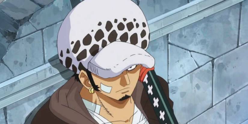 Trafalgar Law after the Dressrosa arc in One Piece.