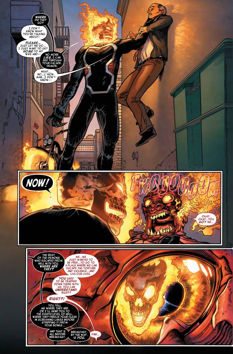 Ghost Rider Unleashes Johnny Blaze's Demonic King of Hell Look