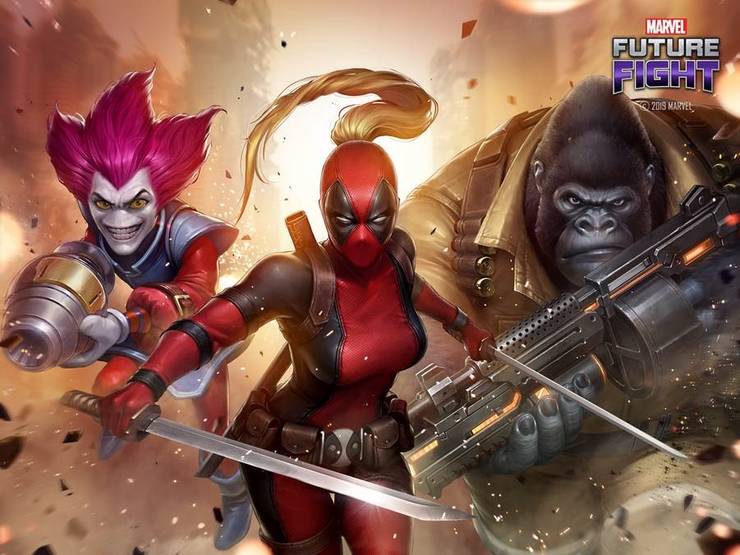 Marvel Future Fight Enlists Deadpool S Mercs For Money Cbr