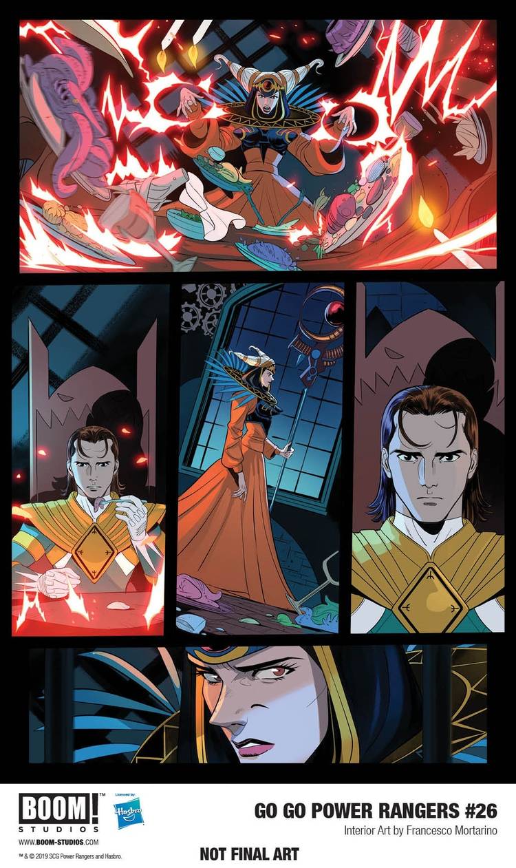 Go Go Power Rangers #26 First Look Assembles the Omega Rangers