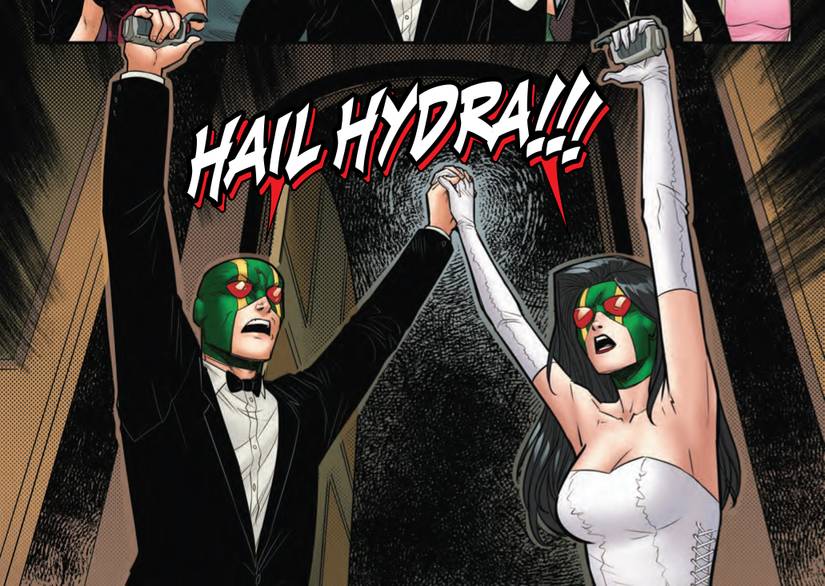 Spider Muscles Spider-Man & Black Cat's Wedding Ends With Them Joining Hydra