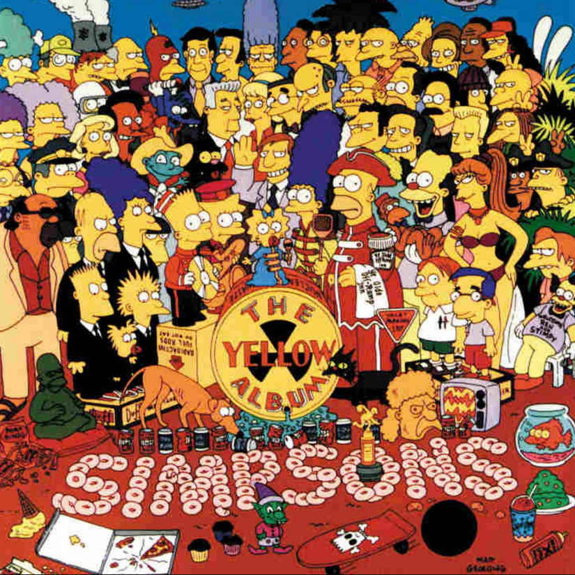 Uncredited Tracing of Bill Morrison's Simpsons Artwork Sells for
