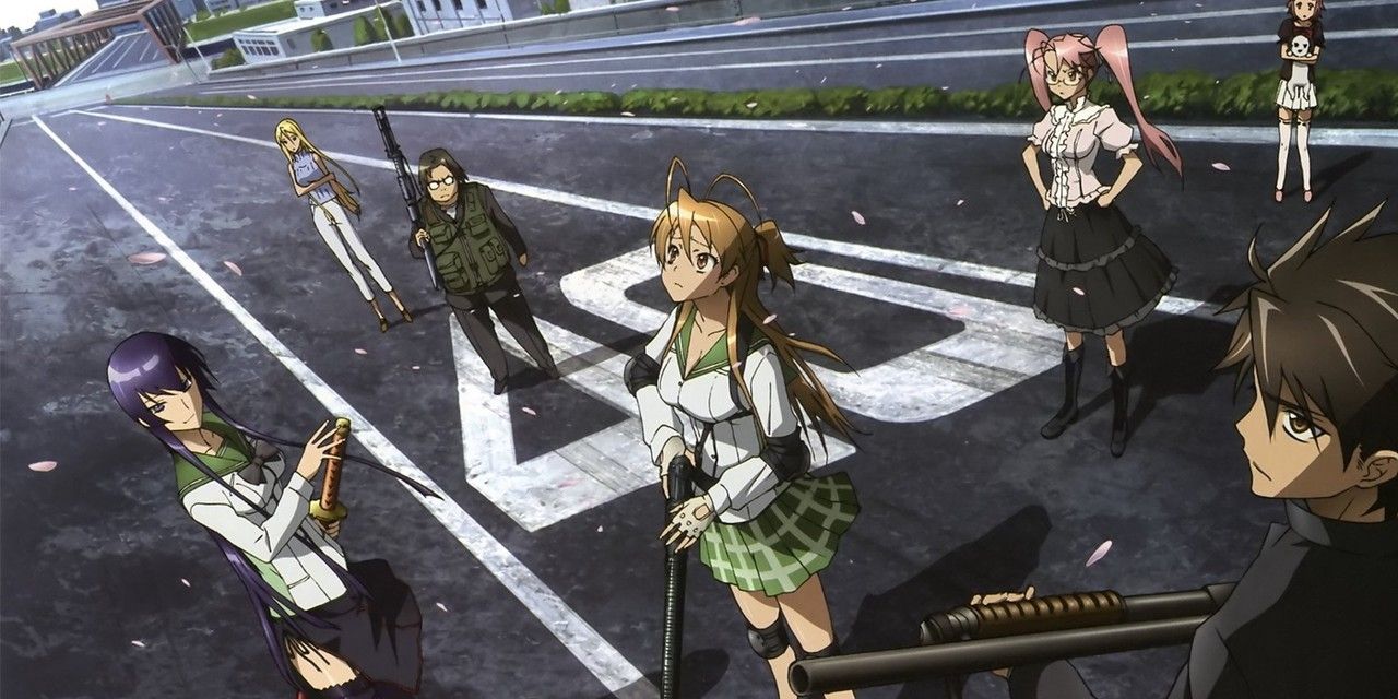 High school of s. Школа мертвецов Highschool of the Dead.